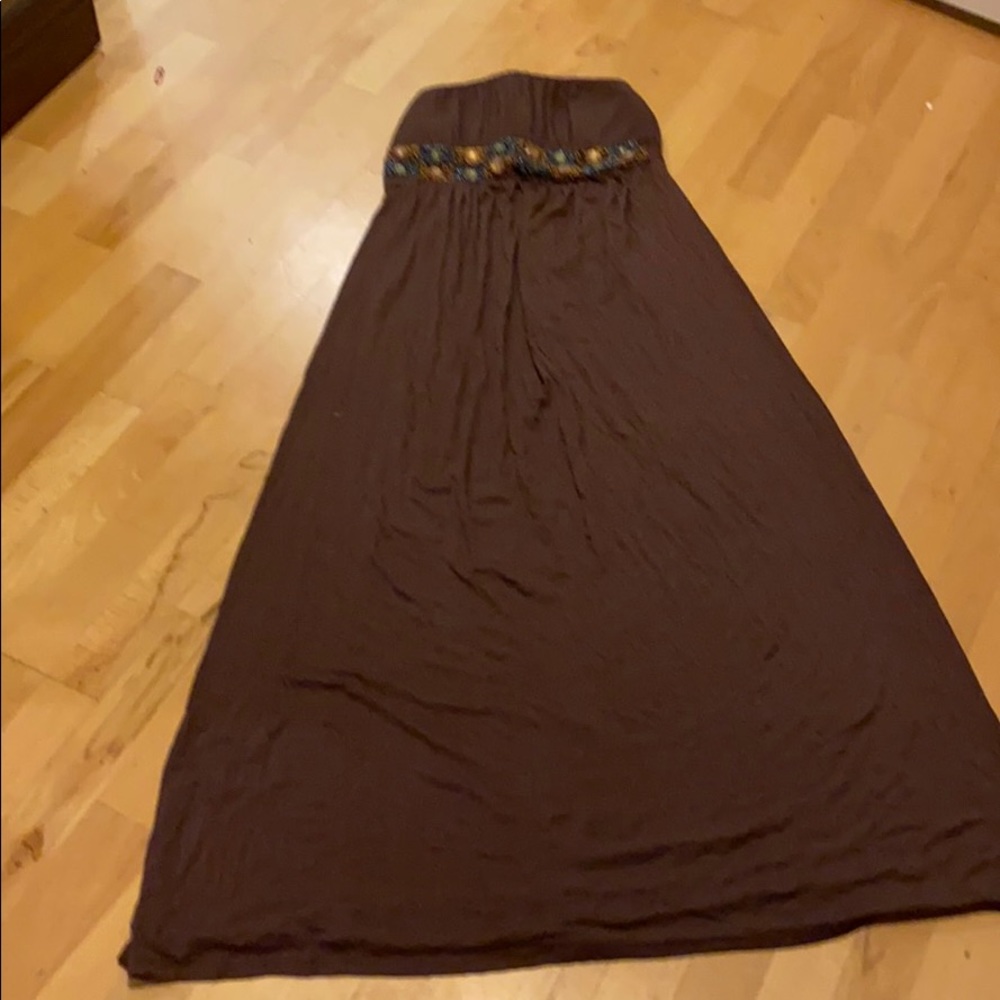 Long maxi dress or coverup